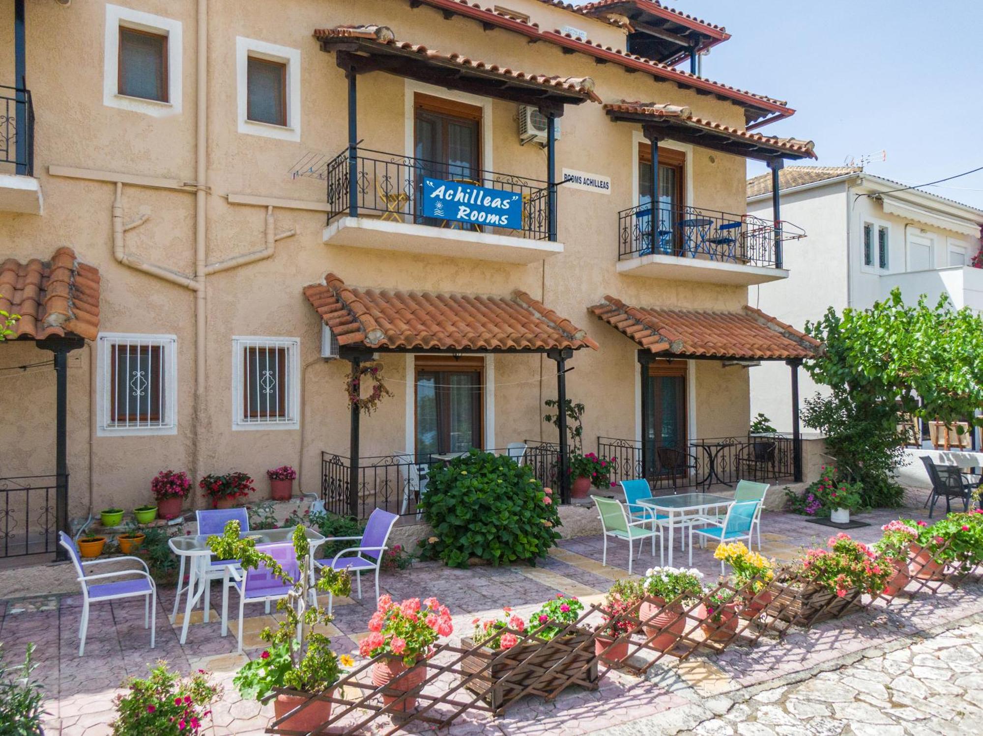 Achilleas Rooms Sívota Exterior foto